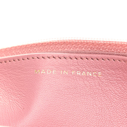 Chanel Metallic Lambskin Quilted Boy Wallet On Chain WOC Pink 7 of 12