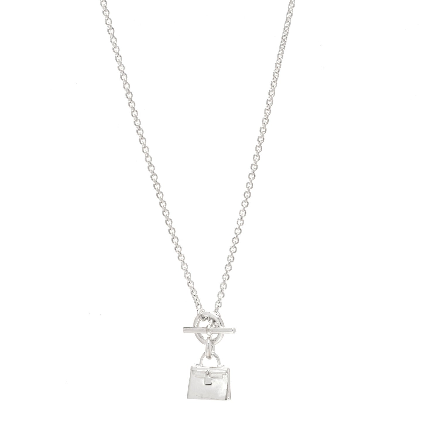 Sterling Silver Kelly Charm Pendant Necklace