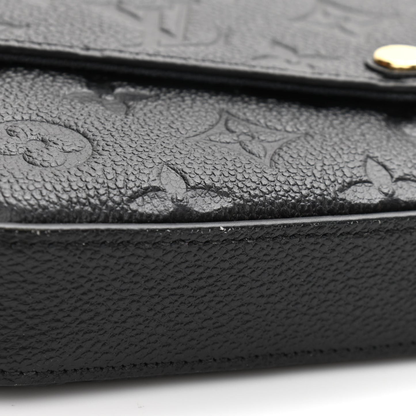 Empreinte Pochette Felicie Chain Wallet Black