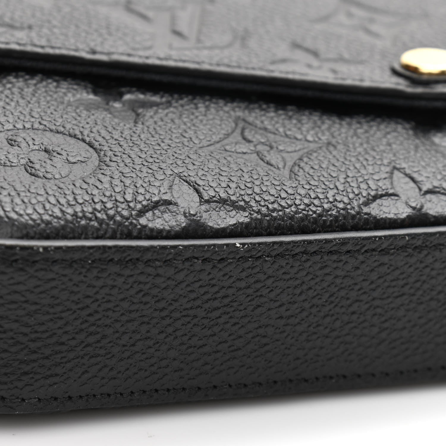 Louis Vuitton Empreinte Pochette Felicie Chain Wallet Black 13 of 14