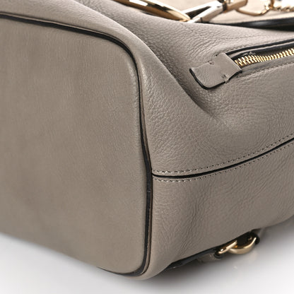 Chloe Suede Calfskin Medium Faye Backpack Motty Grey 8 of 11