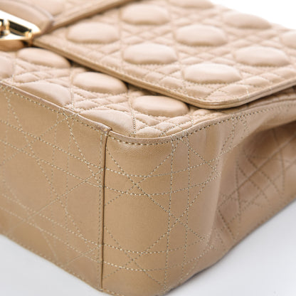 Christian Dior Lambskin Cannage Large Miss Dior Flap Beige 11 of 13