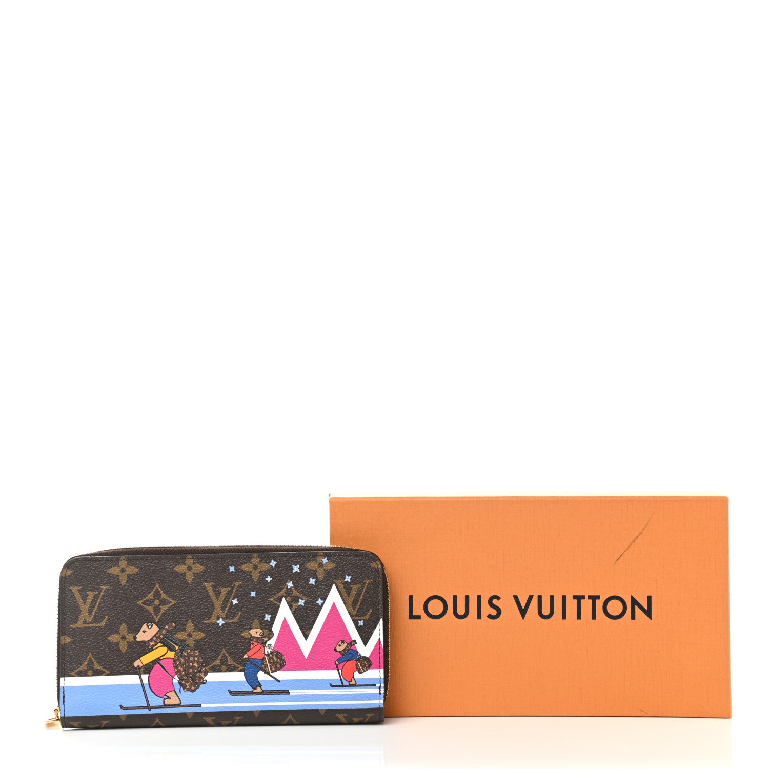 Louis Vuitton Monogram 2018 Christmas Animation Zippy Wallet 7 of 7