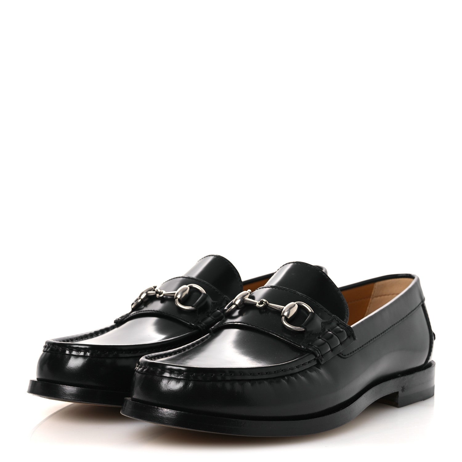 Gucci Millennial Ribot Mens Horsebit Loafers 9.5 Black 4 of 11