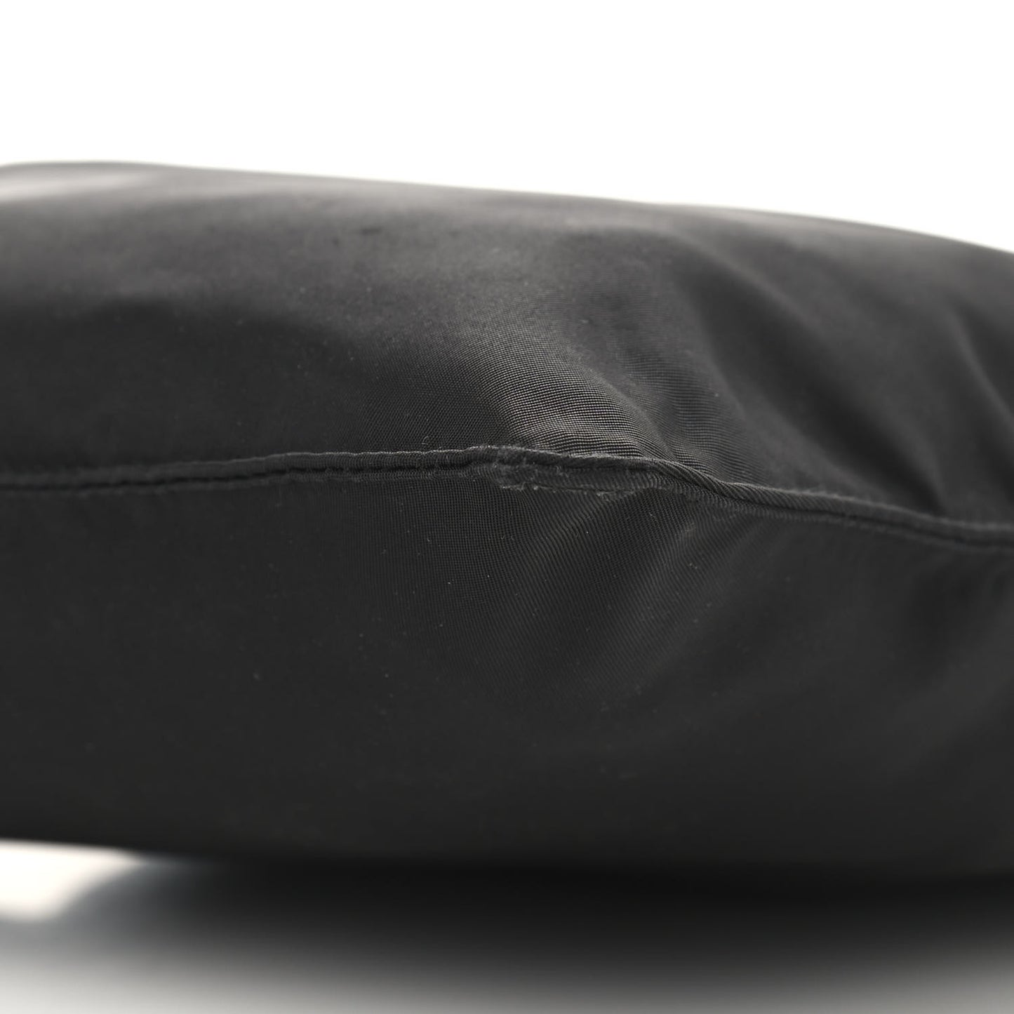 Nylon Vela Flat Messenger Bag Black