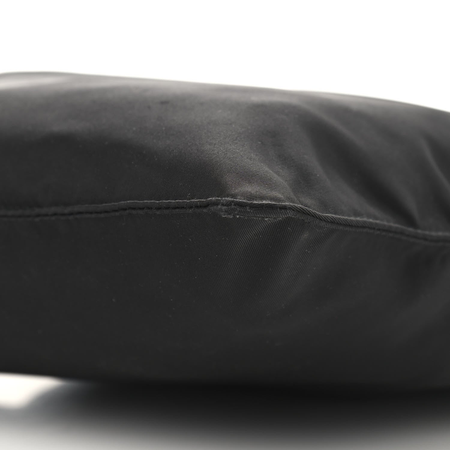 Prada Nylon Vela Flat Messenger Bag Black 7 of 7