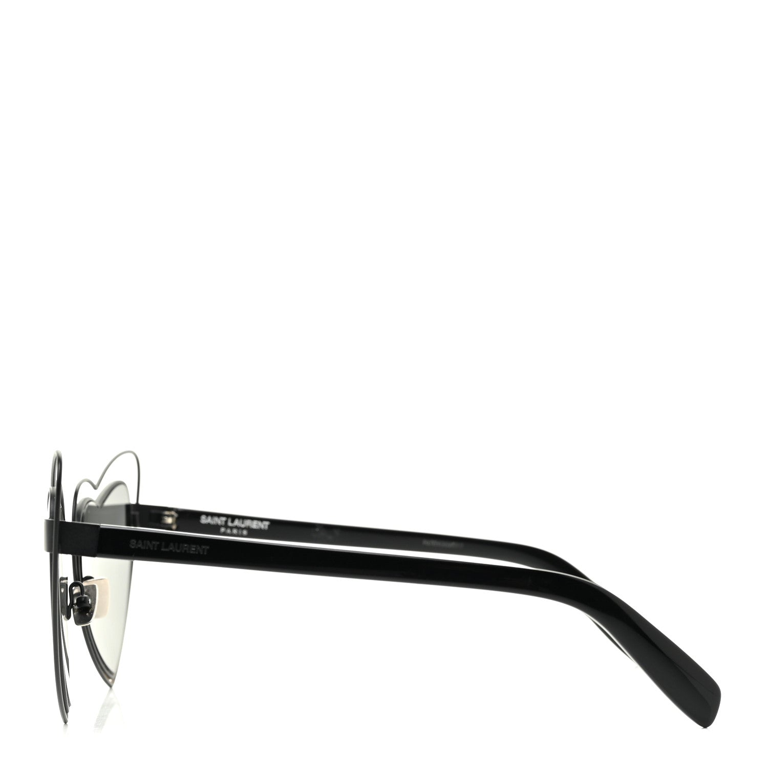 Saint Laurent Metal Loulou SL197 Sunglasses Black 2 of 7