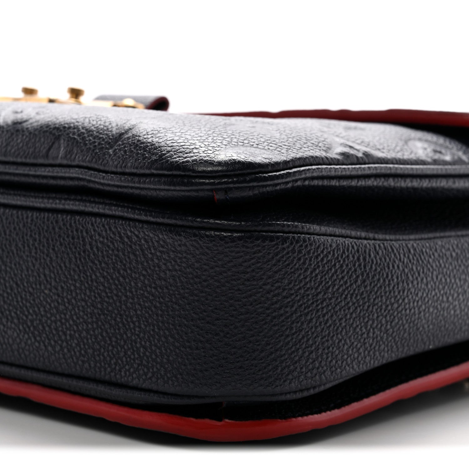 Louis Vuitton Empreinte Pochette Metis Marine Rouge 9 of 11