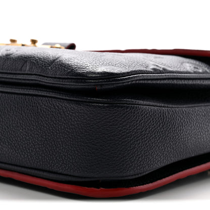 Louis Vuitton Empreinte Pochette Metis Marine Rouge 9 of 11