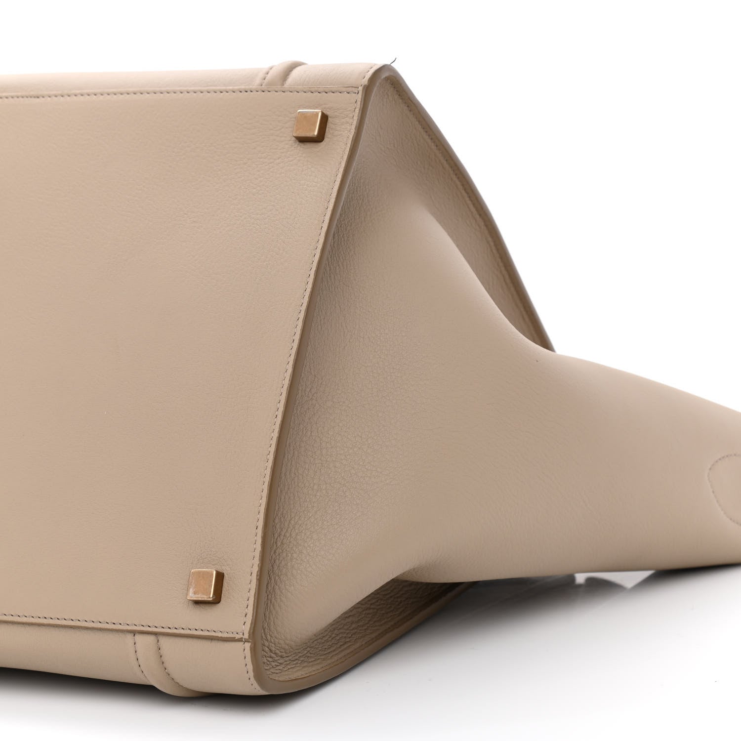 Celine Supple Calfskin Medium Phantom Luggage Beige 10 of 10