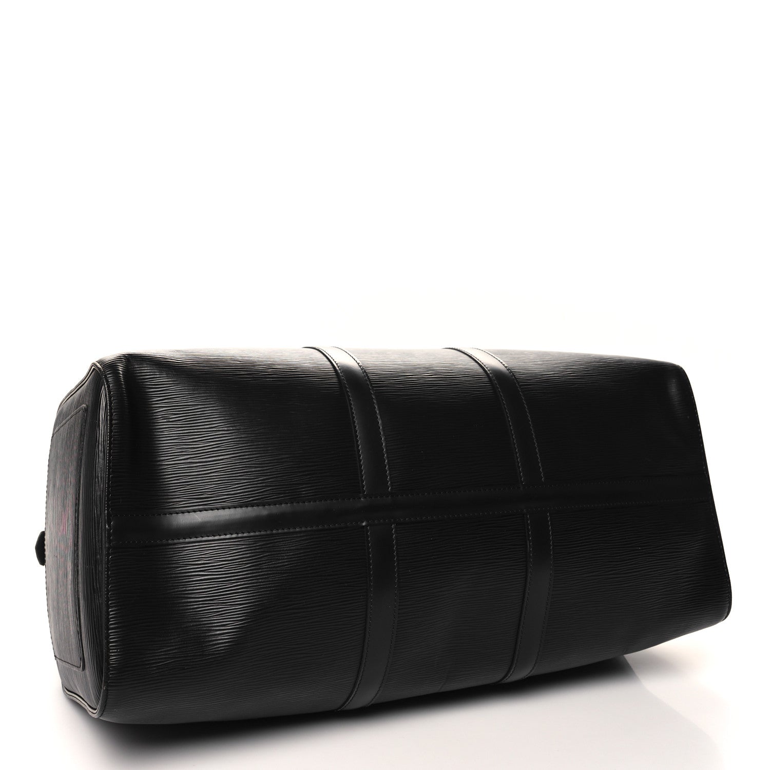 Louis Vuitton Epi Keepall 50 Black 3 of 10