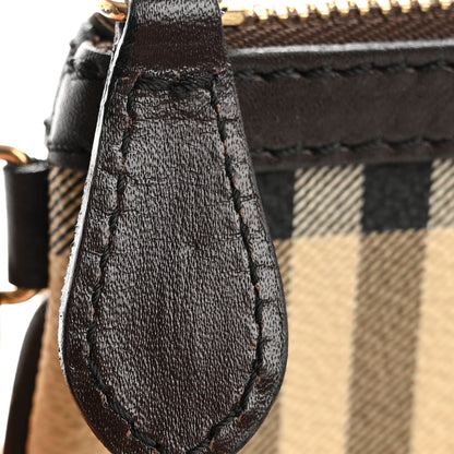 Burberry Haymarket Wristlet Pouch 9 of 10