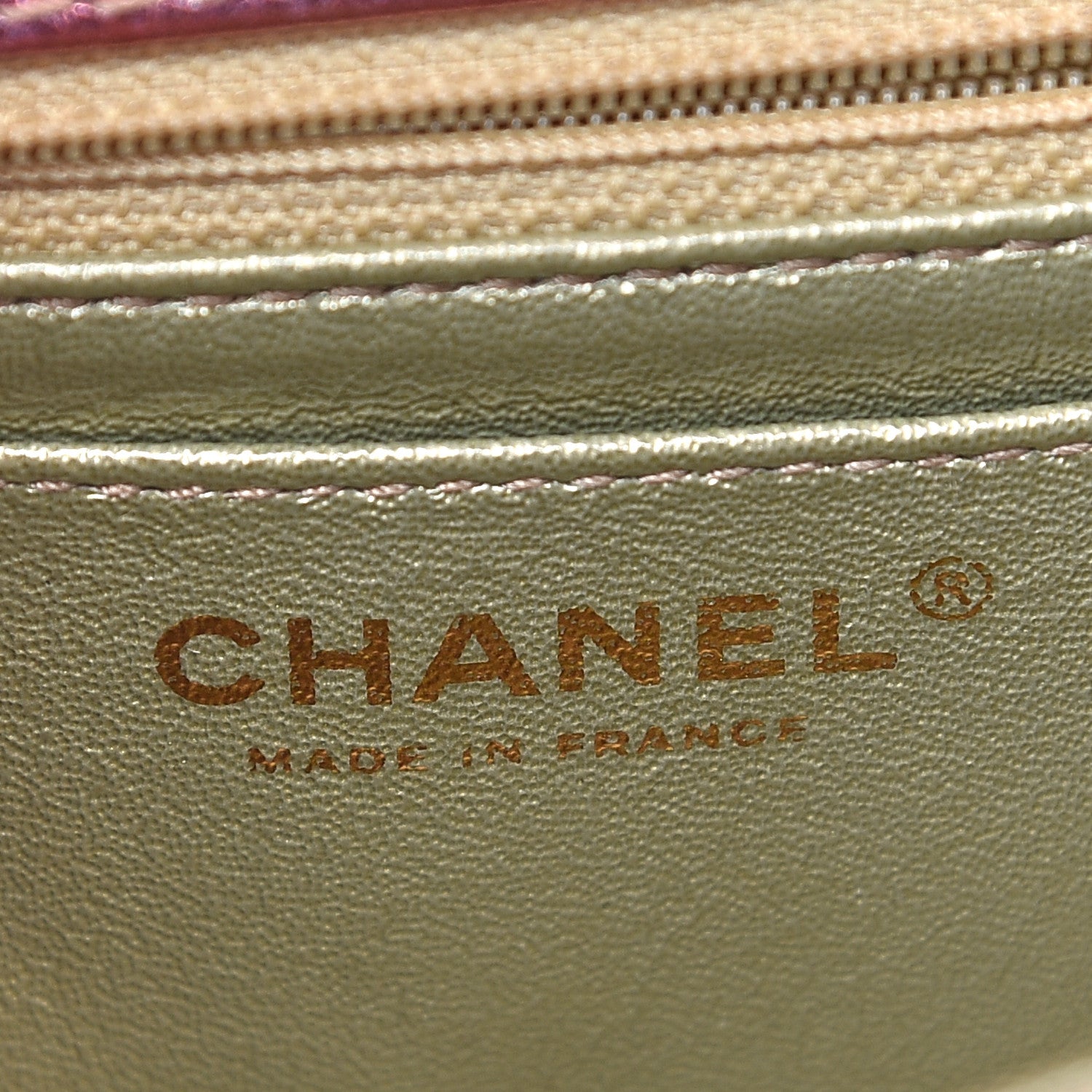 Chanel Metallic Goatskin Quilted Mini 2.55 Reissue Flap Multicolor 6 of 9
