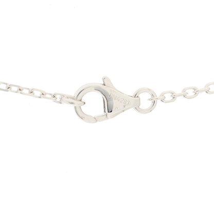 Cartier 18K White Gold Diamond Hearts and Symbols Necklace 5 of 6