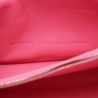 Balenciaga Crushed Calfskin Quilted Small Crush Chain Bag Sweet Pink 7 of 15