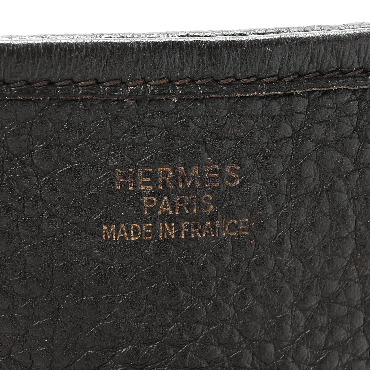 Hermes Taurillon Clemence Evelyne GM Chocolate 6 of 15