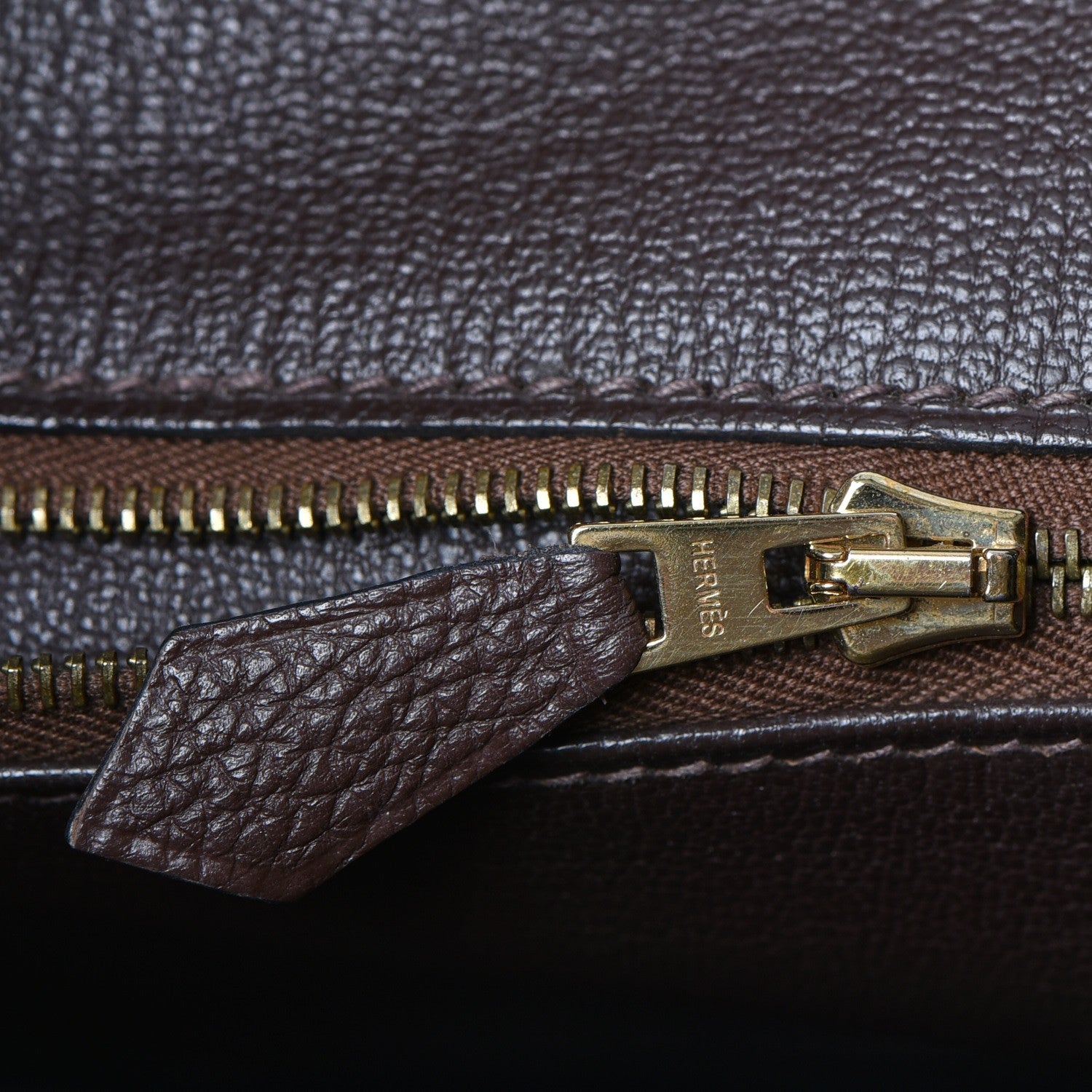 Hermes Togo Birkin 35 Chocolate 13 of 38