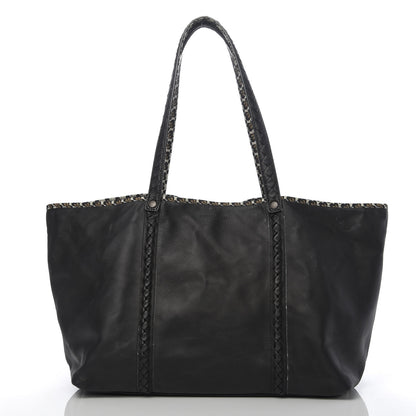 Bottega Veneta Nappa Nylon Medium Reversible Butterfly Shoulder Bag Black Cement 1 of 18