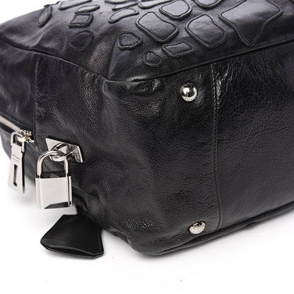 Prada Cervo Shine Bauletto Black 8 of 12
