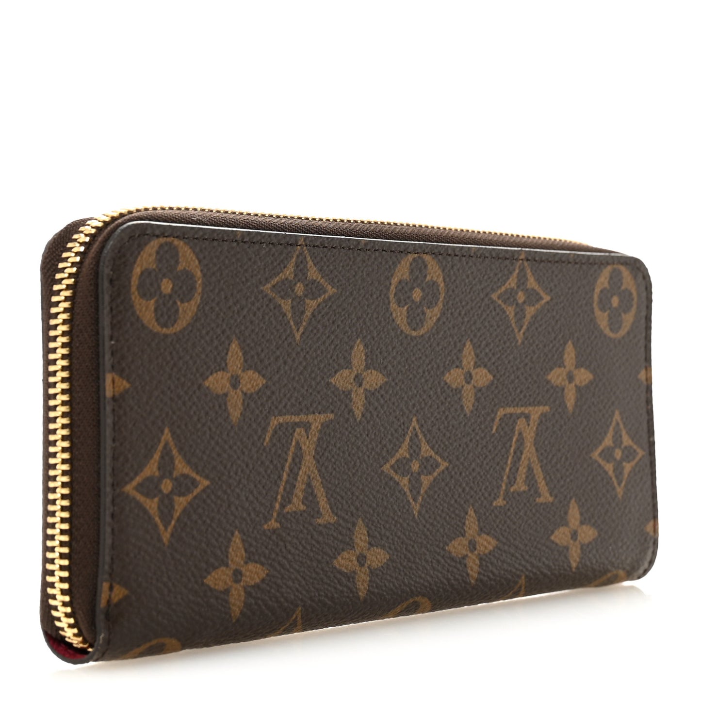 Monogram Clemence Wallet Fuchsia