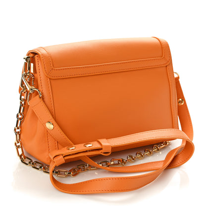 Louis Vuitton Smooth Calfskin Dauphine MM Orange 2 of 10