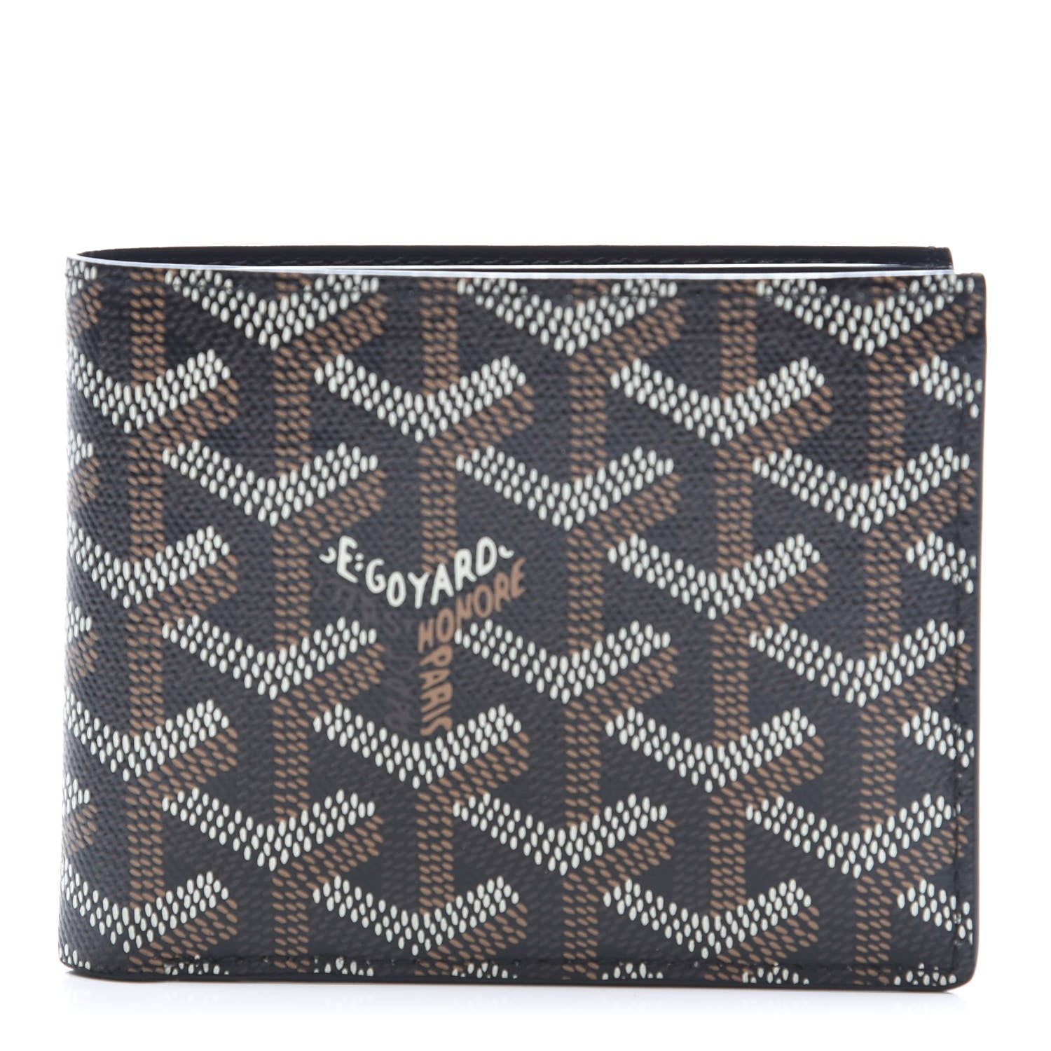 Goyard Goyardine Bi-Fold Victoire PM Wallet Black 1 of 9