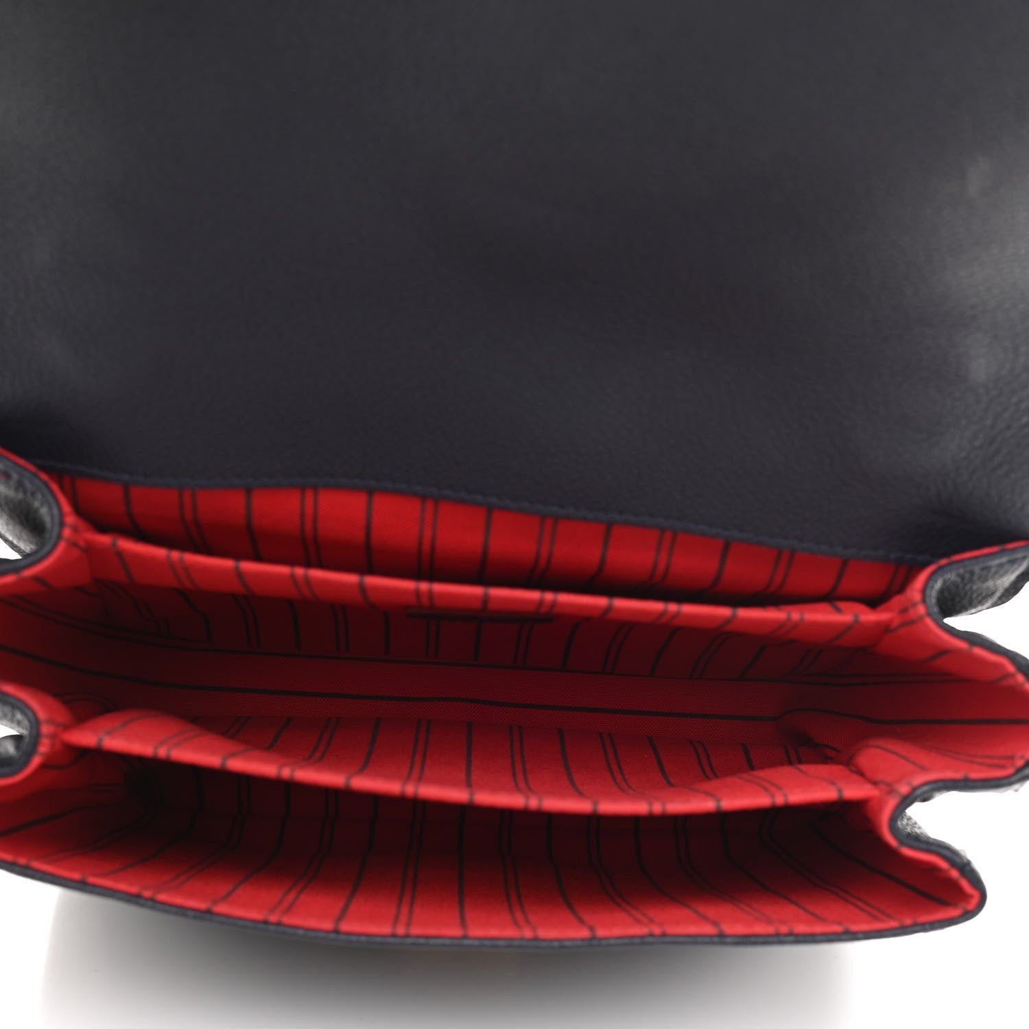 Louis Vuitton Empreinte Pochette Metis Marine Rouge 5 of 10