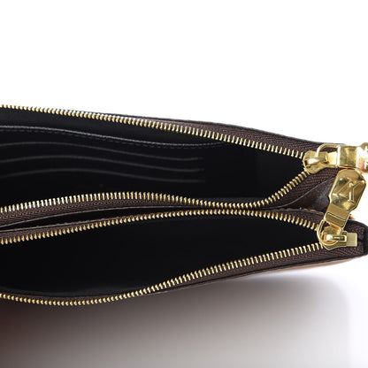 Louis Vuitton Reverse Monogram Giant Double Zip Pochette 4 of 10