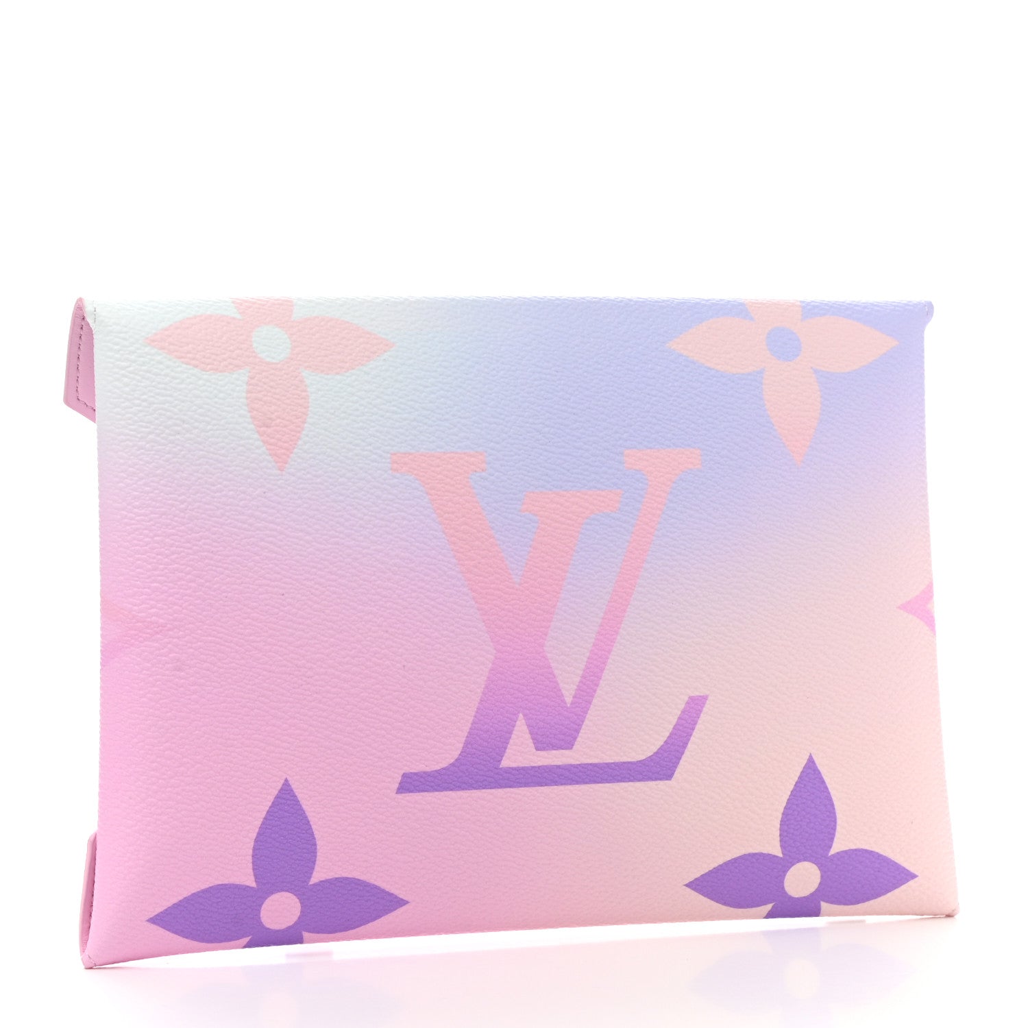 Louis Vuitton Monogram Giant Spring In The City Kirigami Pochette Set Sunrise Pastel Sunset Kaki 4 of 8