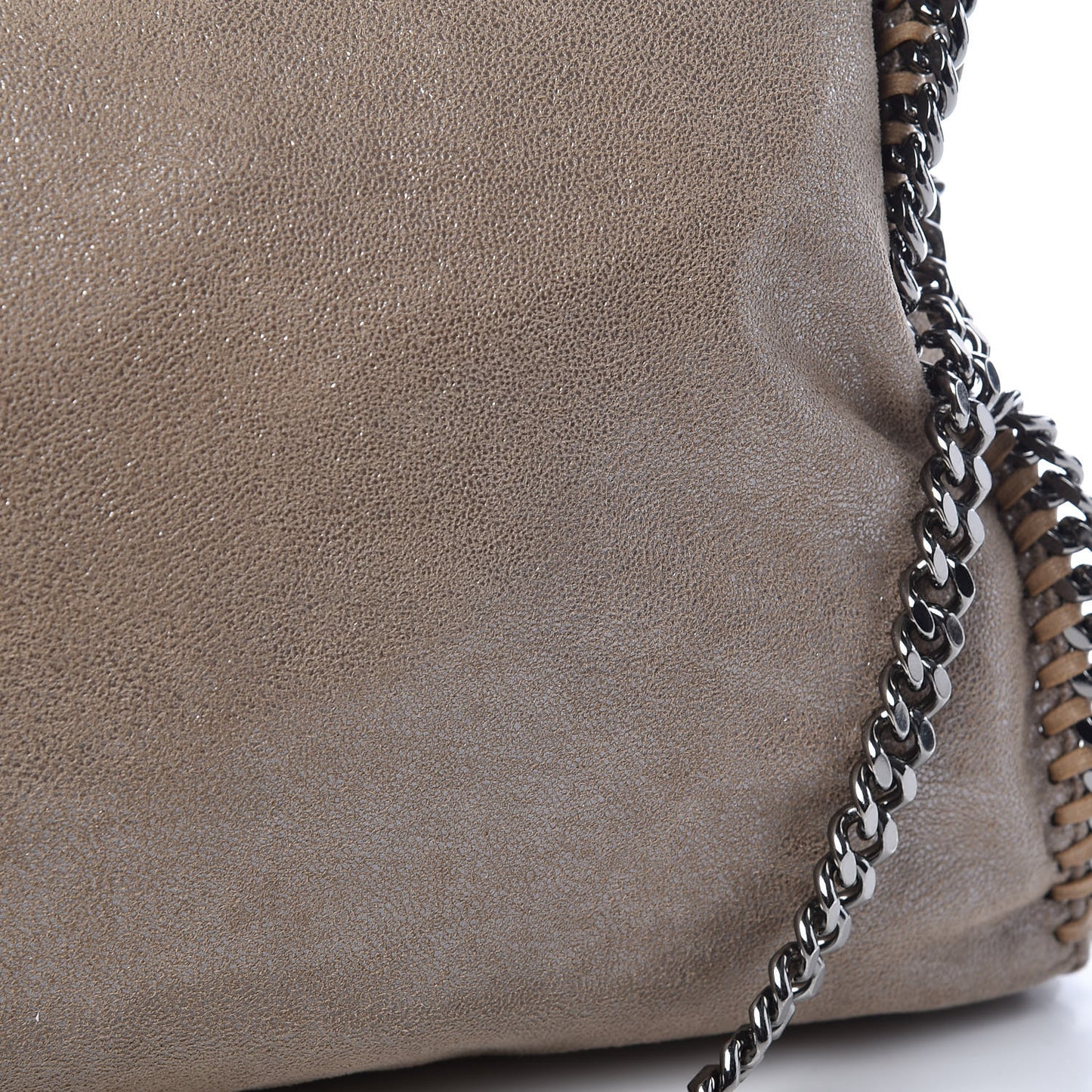 Shaggy Deer Falabella Fold Over Tote Pearlesce