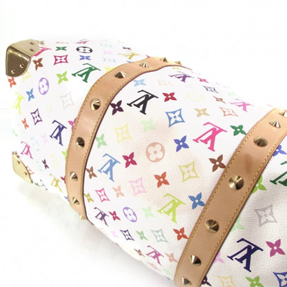 Louis Vuitton Monogram Multicolor Keepall 45 White 5 of 10