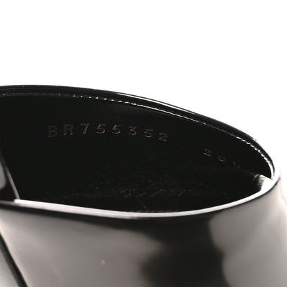 Saint Laurent Nappa Goldie Mule Sandal 38.5 Black 8 of 9