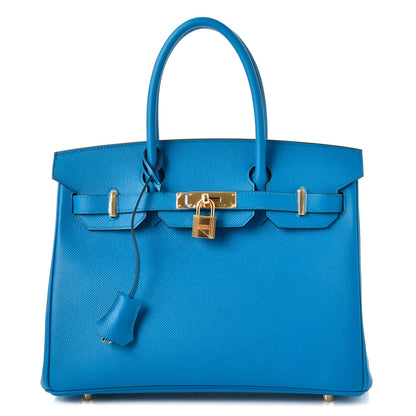 Hermes Epsom Birkin 30 Bleu Zanzibar 1 of 38
