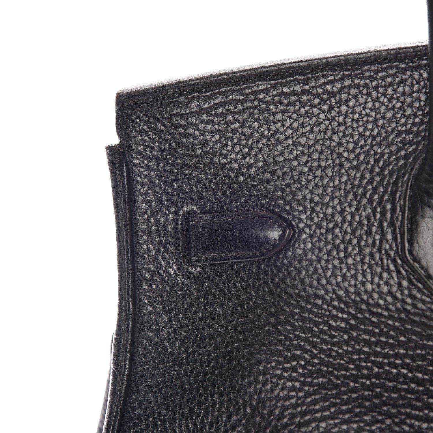 Hermes Taurillon Clemence Birkin 35 Black 9 of 34