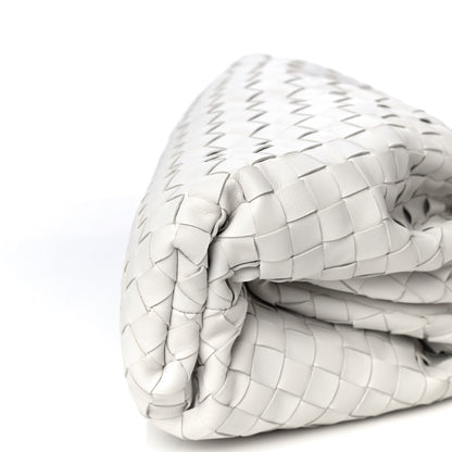 Bottega Veneta Nappa Maxi Intreccio The Pouch Oversized Clutch Plaster 8 of 13