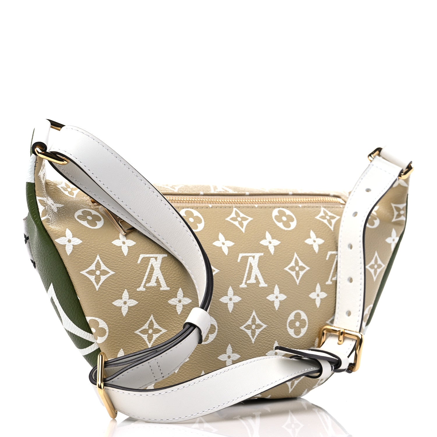 Louis Vuitton Monogram Giant Bumbag Kaki Beige 3 of 11