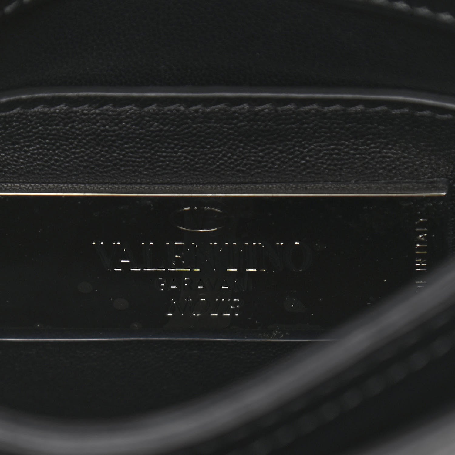 Valentino Garavani Vitello Rockstud Crossbody Bag Black 6 of 9