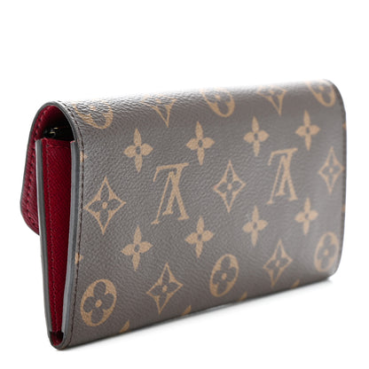 Louis Vuitton Monogram Emilie Wallet Fuchsia 3 of 14