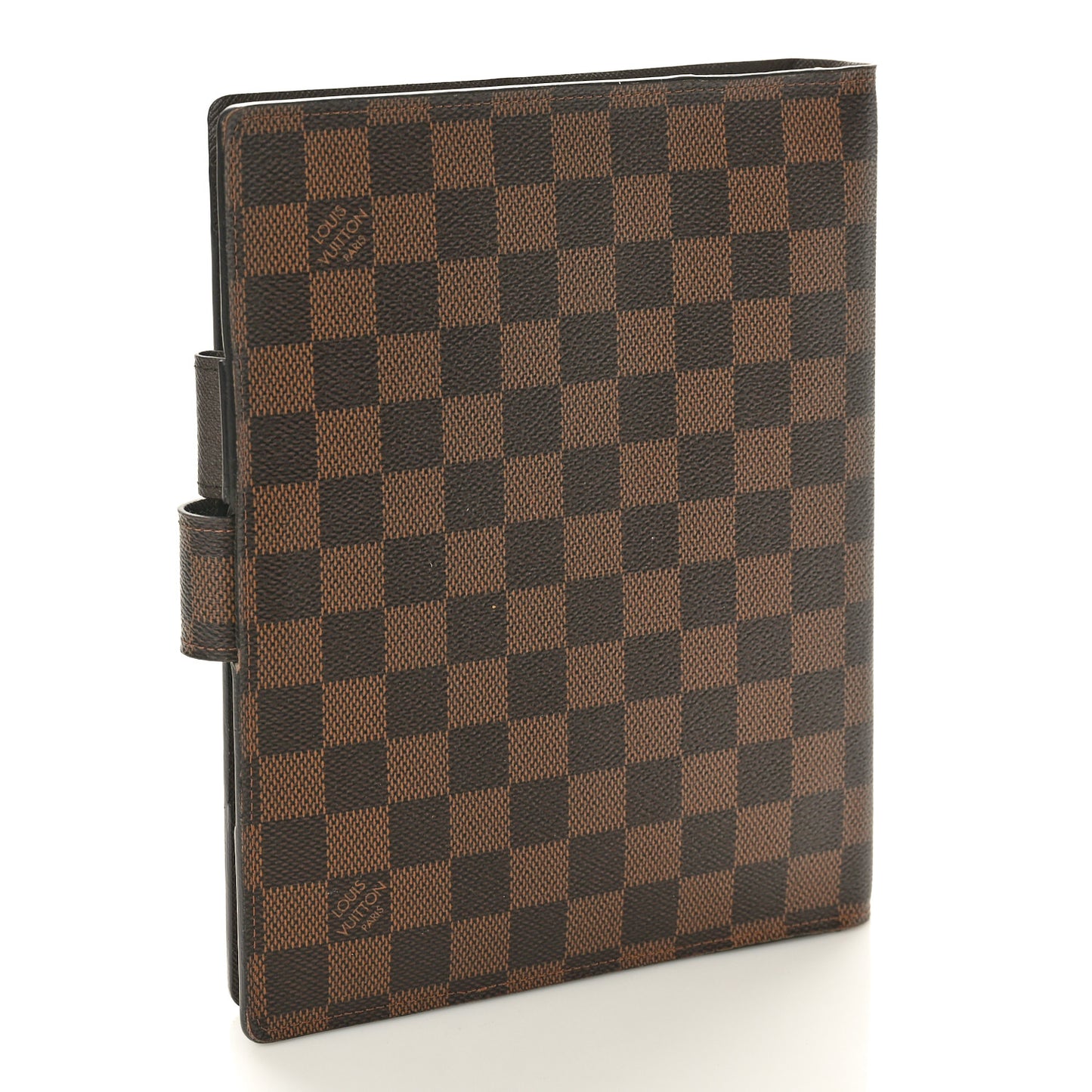 Damier Ebene Large Ring Agenda Cover