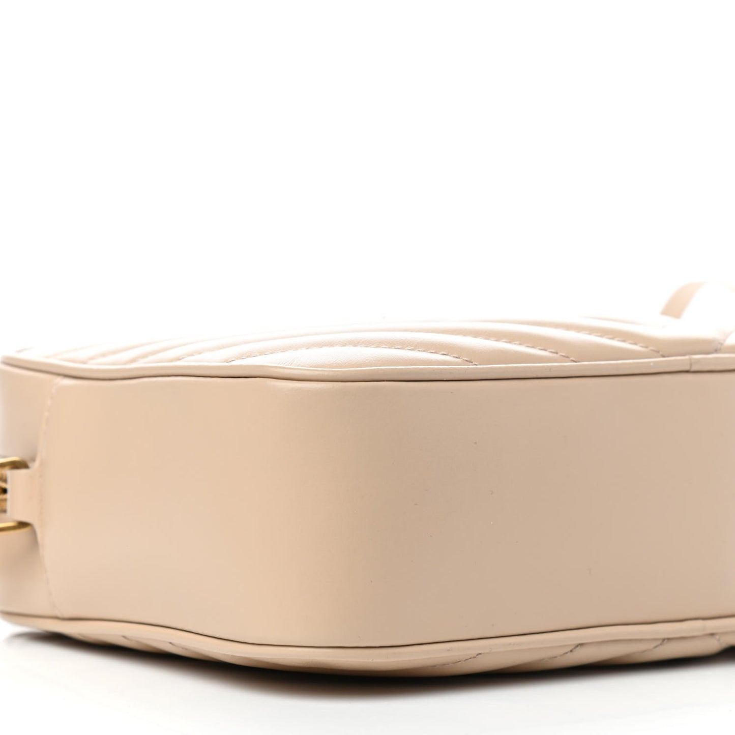 Calfskin Matelasse Monogram Lou Camera Bag Nude Powder