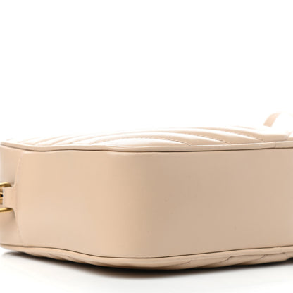 Saint Laurent Calfskin Matelasse Monogram Lou Camera Bag Nude Powder 7 of 9