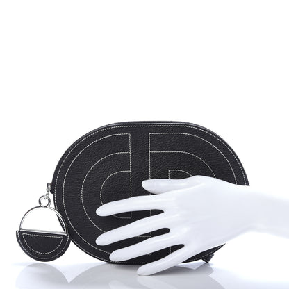 Hermes Chevre Mysore In-The-Loop-To-Go Pochette Black 2 of 7