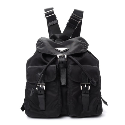 Prada Nylon Vela Small Backpack Black 1 of 8
