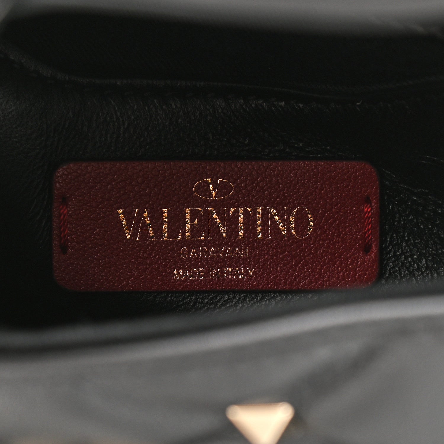 Valentino Garavani Nappa Mini Candystud Top Handle Bag Black 6 of 10