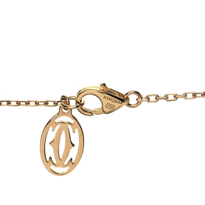 Cartier 18K Yellow Gold Diamond SM D'Amour Pendant Necklace 6 of 7