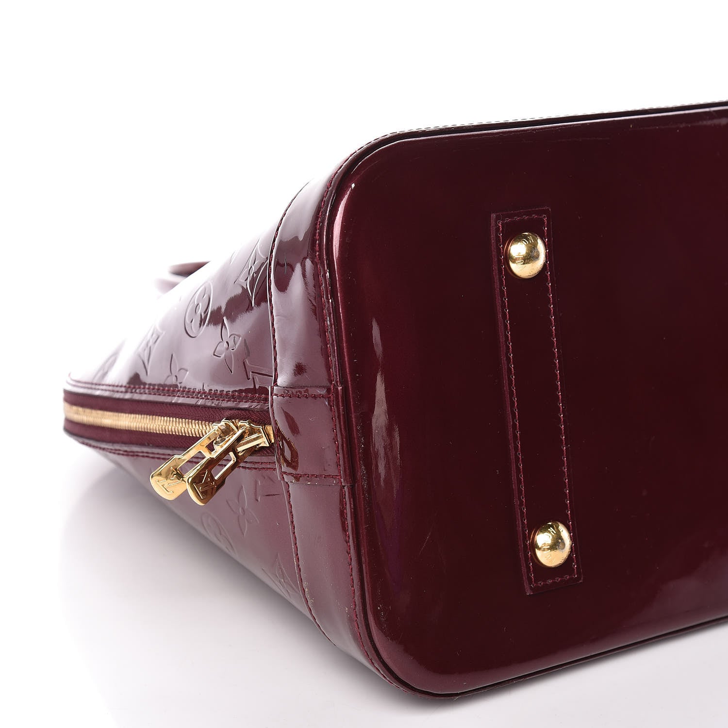Louis Vuitton Vernis Alma GM Rouge Fauviste 8 of 17