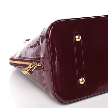 Louis Vuitton Vernis Alma GM Rouge Fauviste 8 of 17