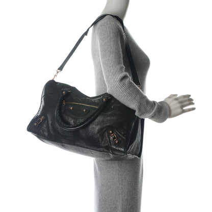 Balenciaga Agneau Giant 12 Rose Gold Hardware Part Time Black 2 of 12