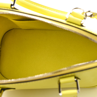 Louis Vuitton Epi Jacquard Alma BB Yellow Citron 5 of 10