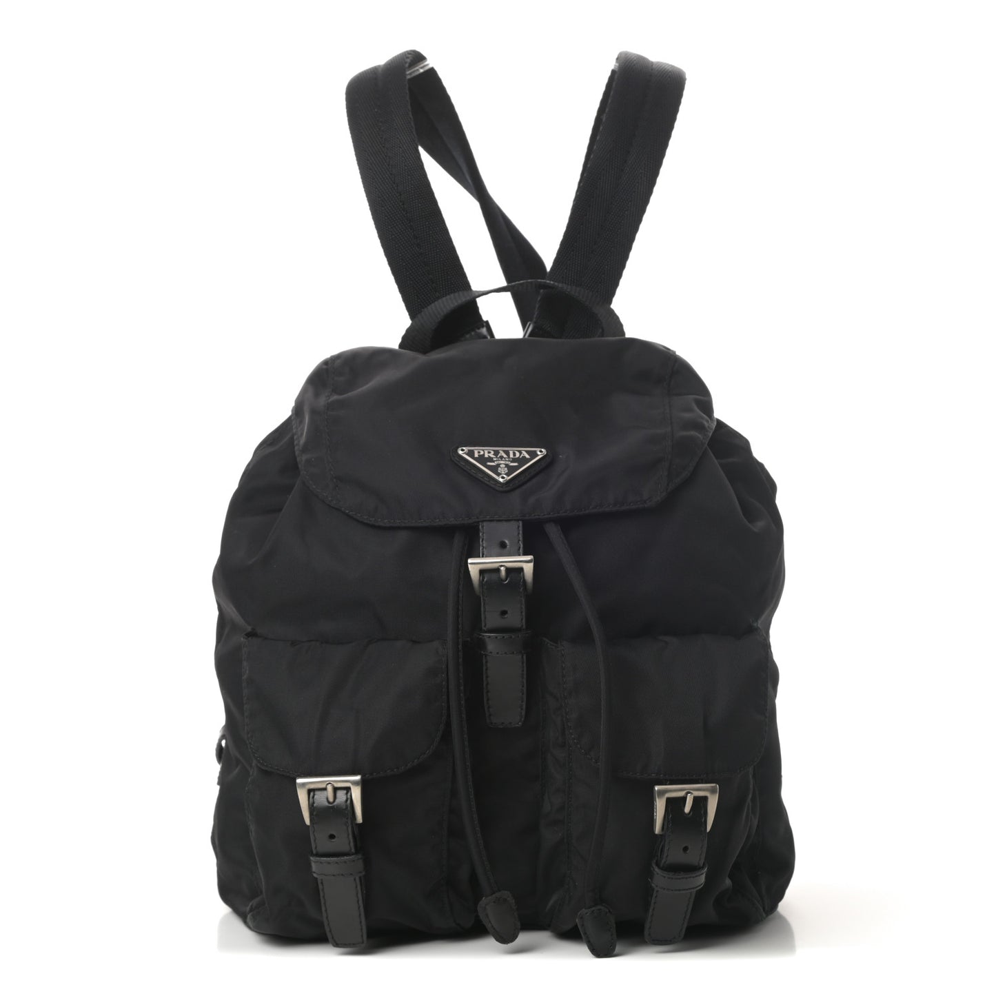 Tessuto Nylon Small Backpack Black